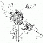 ZR 580 Опора двигателя и вариатор