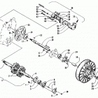 EXT 580 Вал приводной трака и тормоза