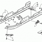 ZR 400 Рельс скольжения и гусеница