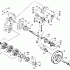 CHEETAH Вал приводной трака и тормоза