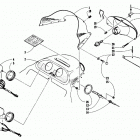 440 ZR Windshield, headlight, and hood hinge