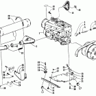 LYNX Опора двигателя и вариатор
