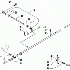 JAG AFS LT 1 SPEED Рычага переключения заднего хода