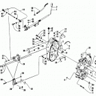 JAG AFS LT 2 SPEED Shift lever and dropcase assembly