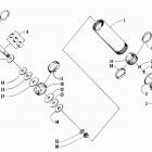 440 ZR Front suspension brackets & clutch shield