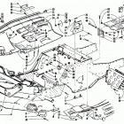 440ZR Front frame, belly pan and footrest assembly