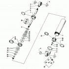 440 ZR Задняя подвеска ,задний амортизатор