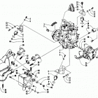 WILDCAT EFI Опора двигателя и вариатор