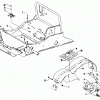 JAG AFS LT 2 SPEED Передняя рама и подножки