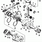 WILDCAT EFI Поршень и коленвал