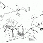 EXT 550 Консоли, переключатели, электропроводка в сборе
