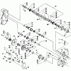 CHEETAH 2 speed dropcase assembly