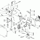 440 ZR Карбюратор, топливный насос, масляный бак, и глуши...