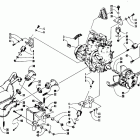 WILDCAT Опора двигателя и вариатор