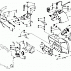WILDCAT EFI Air intake silencer, battery, and oil tank