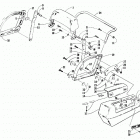PANTERA Backrest and saddlebag assembly