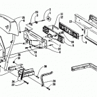 COUGAR 2-UP Taillight, backrest, and rear bumper