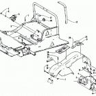 COUGAR 2-UP Передняя рама и подножки