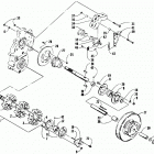 CHEETAH TOURING Вал приводной трака и тормоза