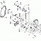 COUGAR 2-UP Редуктор и цепь миханизма
