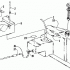 JAG MOUNTAIN CAT Gas and oil tank assembly