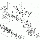 JAG Вал приводной трака и тормоза