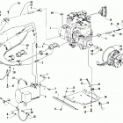 WILDCAT 700 Опора двигателя и вариатор