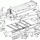 PANTHER MOUNTAIN CAT Tunnel, gas tank and seat