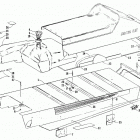 JAG AFS SPECIAL Tunnel, gas tank and seat