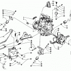 PROWLER SPECIAL Опора двигателя и вариатор