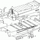 PANTHER Tunnel, gas tank and seat
