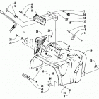COUGAR 2-UP Switch and console assembly