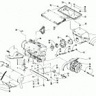 JAG MOUNTAIN CAT Опора двигателя и вариатор