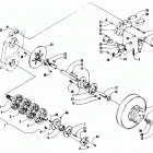 COUGAR 2-UP Вал приводной трака и тормоза