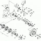 PANTHER Вал приводной трака и тормоза