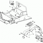 COUGAR Передняя рама и подножки