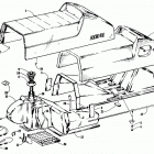 WILDCAT 650 Seat and gas tank assemblies