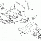 CHEETAH TOURING Передняя рама и подножки