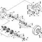 CHEETAH TOURING Вал приводной трака и тормоза