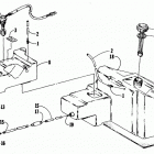 JAG DELUXE Gas and oil tank assembly