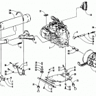 EL TIGRE EXT MOUNTAIN CAT Опора двигателя и вариатор