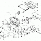 JAG Опора двигателя и вариатор