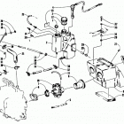WILDCAT 650 Oil  /  water tank, carburetor, and silencer assem...