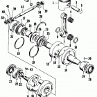 WILDCAT 650 Поршень и коленвал