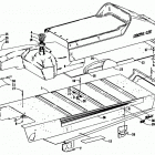 JAG AFS DELUXE Tunnel, gas tank, and seat