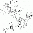 COUGAR Карбюратор, топливный насос, масляный бак, и глуши...