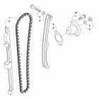 ATV 500 RED Цепь ГРМ