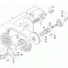 ATV 1000 MUD PRO SE EPS White (US) Трансмиссия