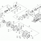 ATV 500 RED Передний редуктор