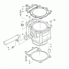 TRV 700 T3S RED Блок цилиндров
